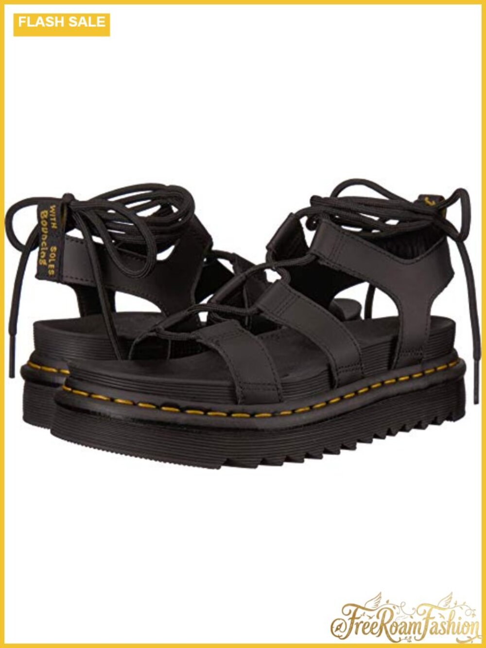 Dr. Martens Nartilla Leather Gladiator Sandal